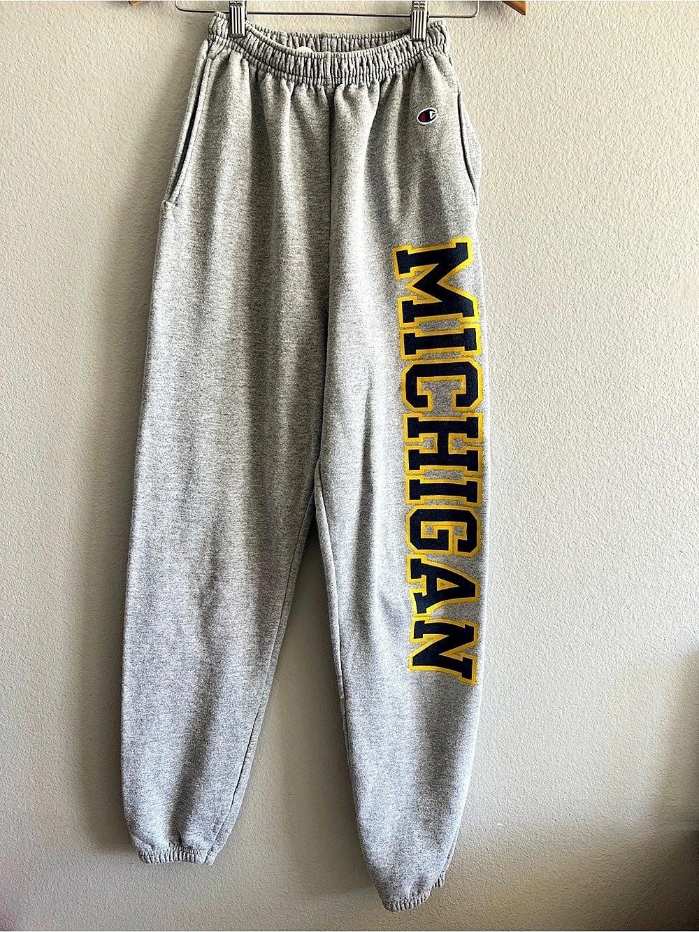 Champion University of Michigan Wolverines Sweatpants Gray Women’s Small